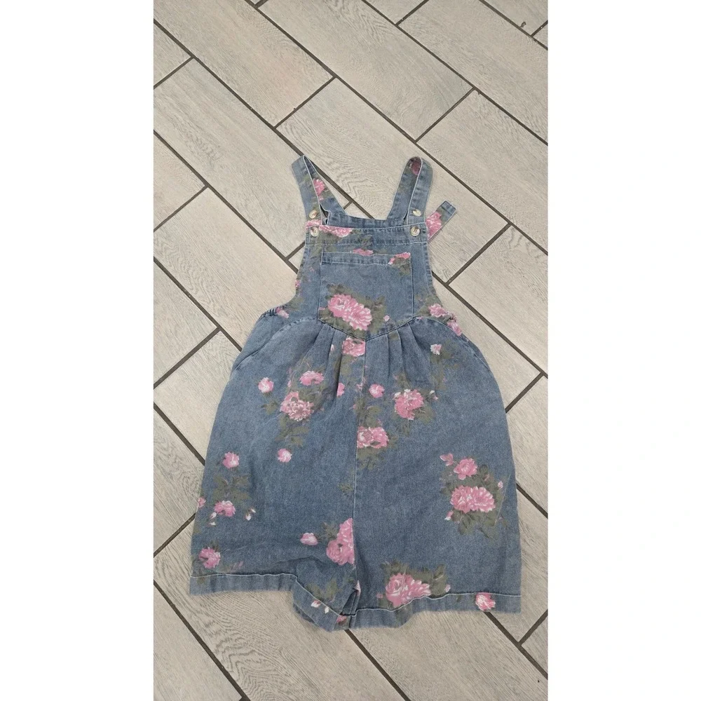 Vintage floral denim